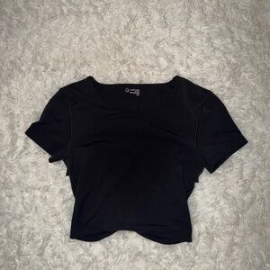 Black Aerie Racer Back Top